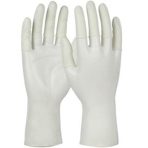 Finger Cot, Economical Miracle Grip Powder-Free, Series: 6C, L Size, Natural Rubber Latex, White, 2-3/4 in Length, 3.5 mil Thickness