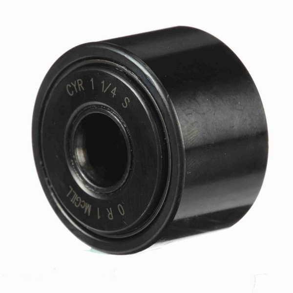 Yoke Type Flat Cam Follower Bearing, 3/8 Inch Inside Diameter, 1-1/4 Inch Outside Diameter, 3/4 Inch Width, Seal On Both Sides, Relubricatable