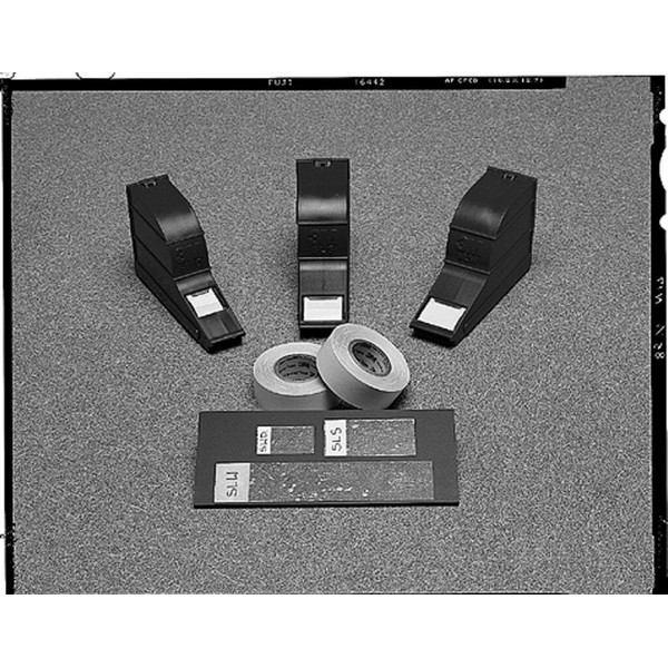Write-On Dispenser, 2.312 in Label Length, 1 in Label Width, Legend: Blank, 1 Roll, 170 in Roll Length, Plastic