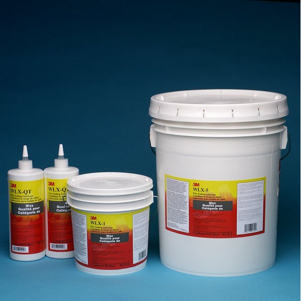 Wire Pulling Lubricant, Series: WLX, Pail Container, 1 gal Container, 35 lb Net Weight, Wax Base, Composition: Water, Paraffin Wax, Polyethylene Glycol, Glycols, Polypropylene, Sodium Polyacrylate, Gel Form, Gray, Odorless Odor/Scent, 10 to 194 °F, 1.01 Specific Gravity, 6.5 to 8.5 pH, 65000 to 100000 cPs Viscosity