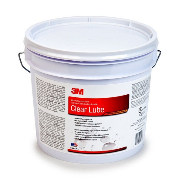 Wire Pulling Lubricant, Water Based, Series: WLC, Pail Container, 1 gal Container, Water Base, Composition: Polyethylene Glycol, Propylene Glycol, Polyethylene-Polypropylene Glycol, Sodium Polyacrylate, Water, Gel Form, Clear Glass, 20 to 120 °F, 1.01 Specific Gravity, 6.5 to 8.5 pH, 110000 to 115000 cPs Viscosity