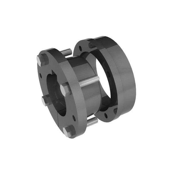 XT Bushing, MXT15, Series: MXT®, 5/8 in Bore Dia, 3.19 in Hub Dia, 2-7/16 in Bolt Circle Dia, 2-7/8 in Outside Dia, 3/8 in Flange Thickness, 4 Bolt Holes, 1/4 x 1 in Screw, For Use With: MXTH-15 XT Hub, 1-1/8 in Overall Length, 3/16 x 3/32 in Keyway, Cast Iron