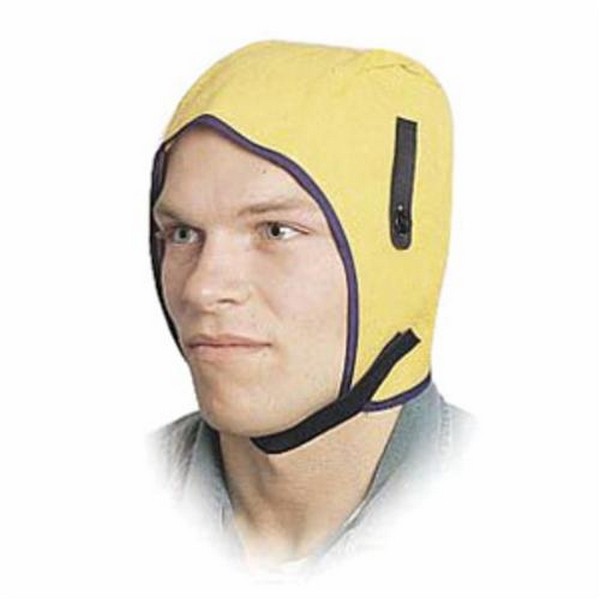 Winter Liner, Light Duty, For Use With: Hard Hats, Specifications: Universal, 18-4/5 in L, Flannel Lining, Yellow