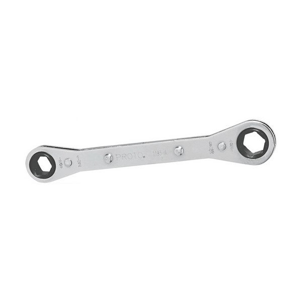 Wrench, Box End, Measurement System: Imperial, Double End/Ratcheting/Spline Wrench, 3/4 x 7/8 in Wrench Opening, 12 Points, 9-1/4 in Overall Length, 1-5/16 x 1-37/64 in Box End Width, 1/2 in Box End Thickness, Flat Handle, Specifications Met: ASME B107.100-2010, Federal GGG-W-001405, Steel, Full Polished