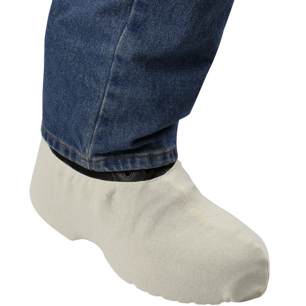 Wing Socks, 1-Ply Lightweight, Series: WS Series, Fits Shoe Size: L, Elastic Toe, Natural, 4.4 in Height, Elastic Top Closure, Cotton Upper & Midsole, Cotton Outsole, Knit Fleece Cotton Shank, Resists: Dirt