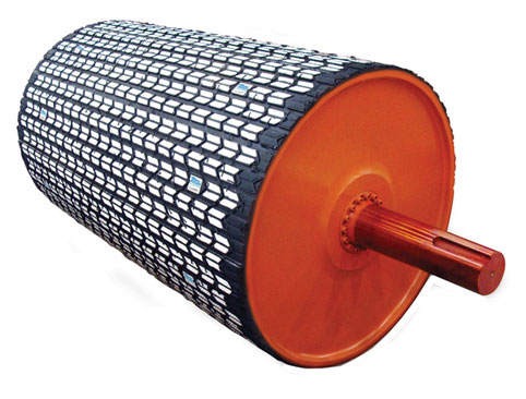 Why Vulcanized Ceramic Lagging Is The #1 Abrasive Material Handling Solution